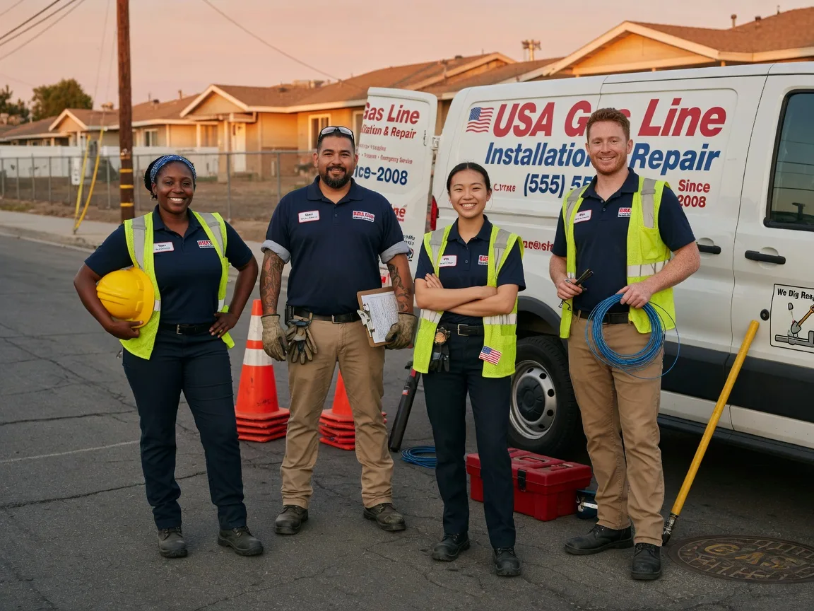 Gas Line Installation company in Bridgeport, OH